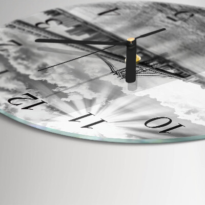 Round wall clock Bridge