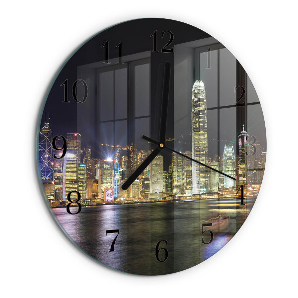 Round wall clock Horizon