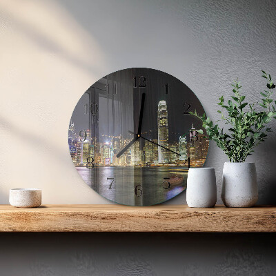 Round wall clock Horizon