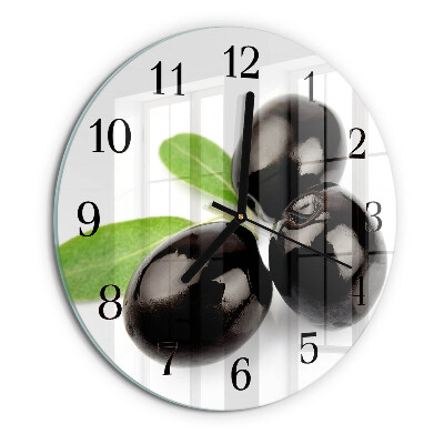 Round wall clock Olives