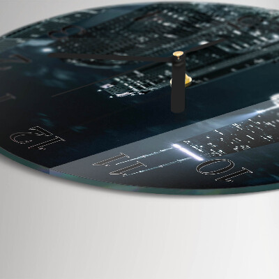 Round wall clock City