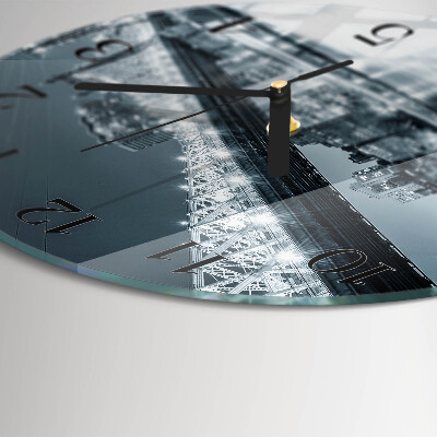 Round wall clock Bridge