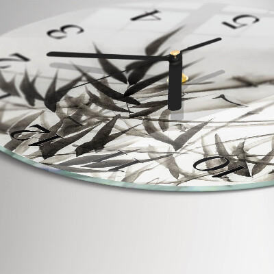 Round wall clock Bamboo