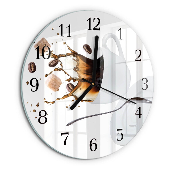 Round wall clock Cup