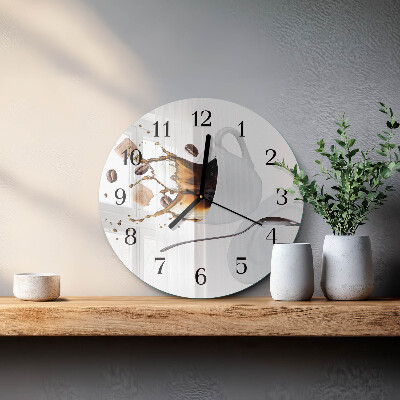 Round wall clock Cup