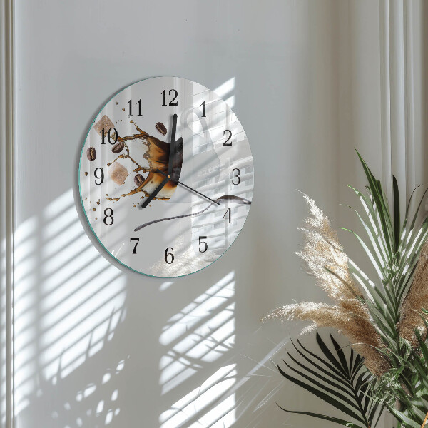 Round wall clock Cup
