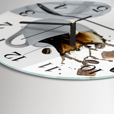 Round wall clock Cup