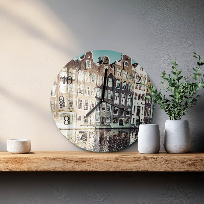 Round wall clock Houses
