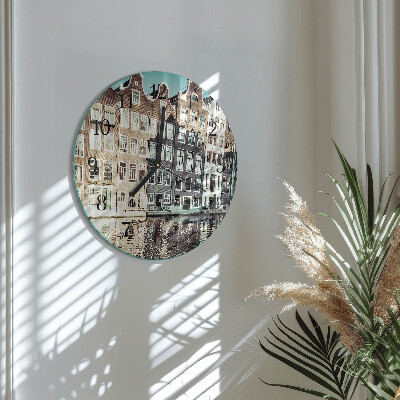 Round wall clock Houses