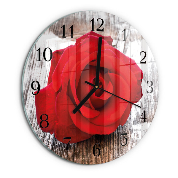 Round wall clock Rose