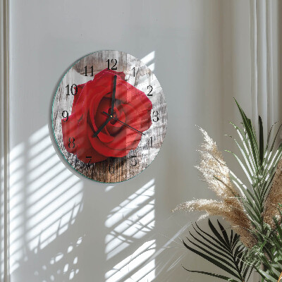 Round wall clock Rose