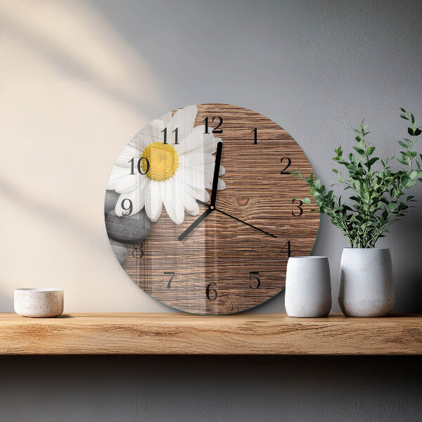 Round wall clock Daisy