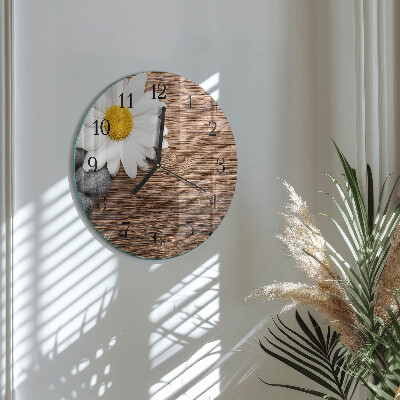 Round wall clock Daisy
