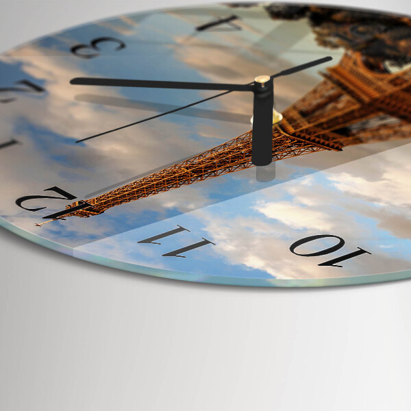 Round wall clock Paris