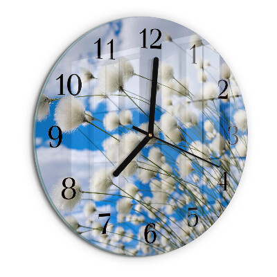 Round wall clock Cotton