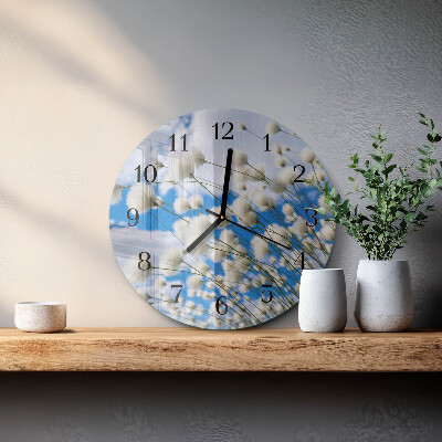 Round wall clock Cotton