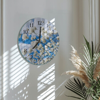 Round wall clock Cotton