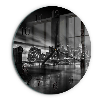 Round wall clock City