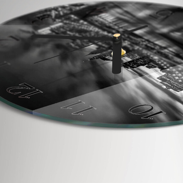 Round wall clock City