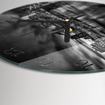 Round wall clock City