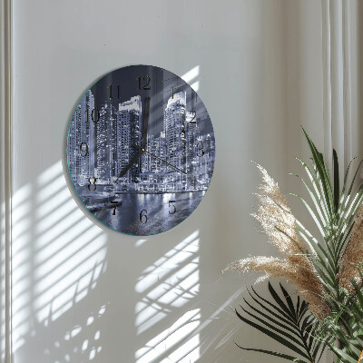 Round wall clock Horizon