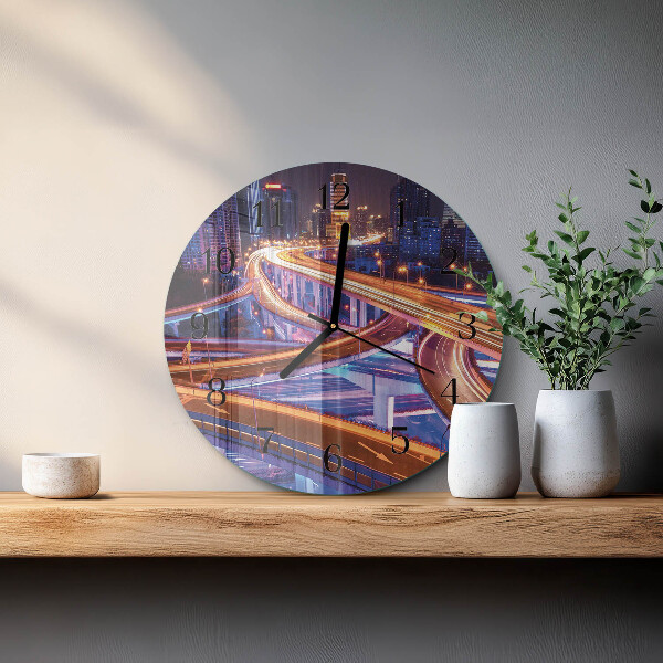 Round wall clock Transfer