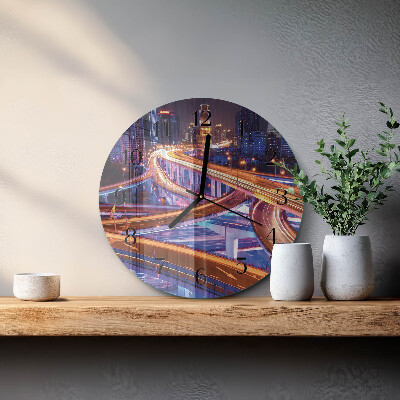 Round wall clock Transfer