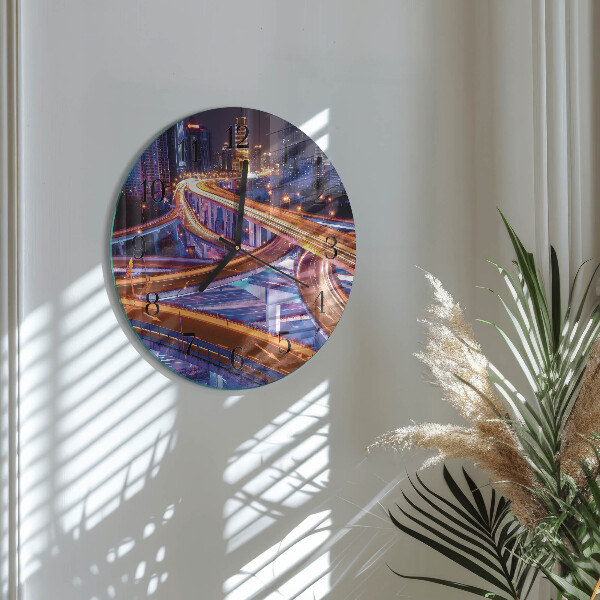 Round wall clock Transfer