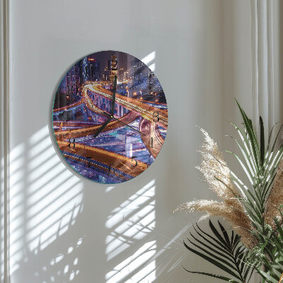 Round wall clock Transfer