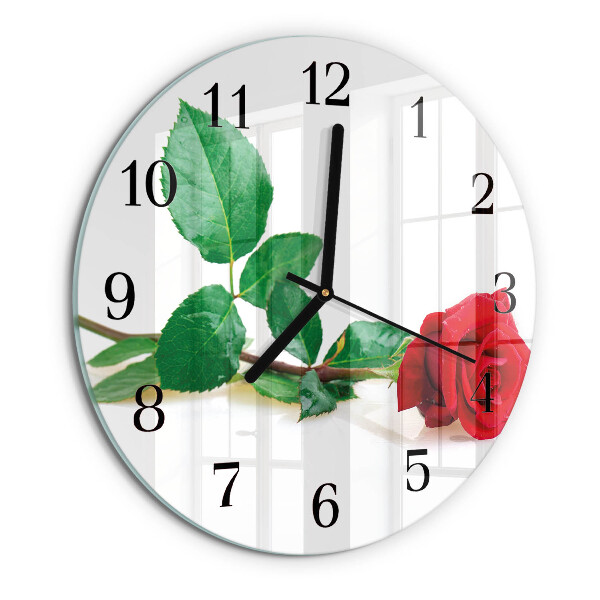 Round wall clock Rose