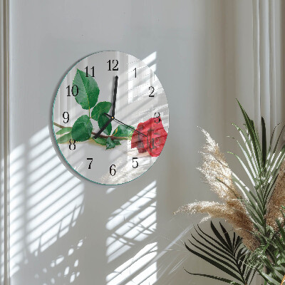 Round wall clock Rose