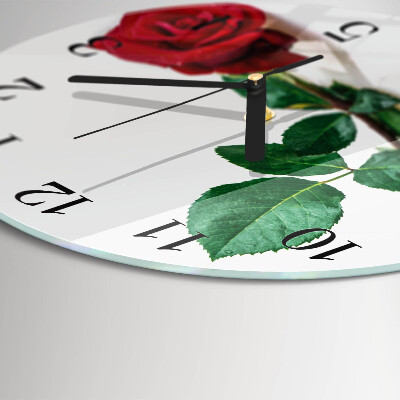 Round wall clock Rose