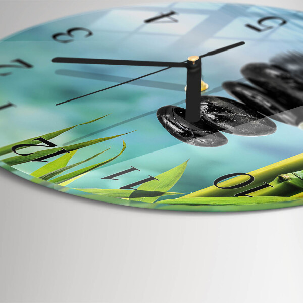 Round wall clock Stones