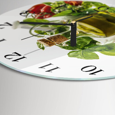 Round wall clock Basil Oil