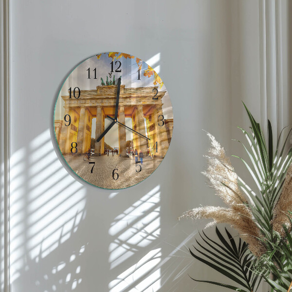 Round wall clock Berlin