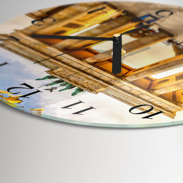 Round wall clock Berlin