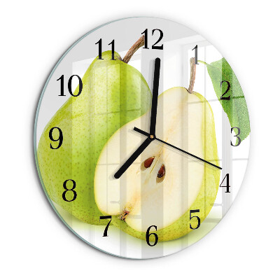 Round wall clock Pears