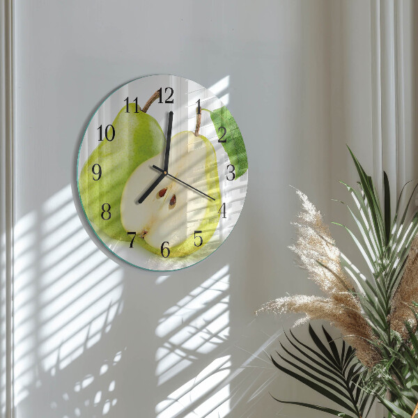 Round wall clock Pears