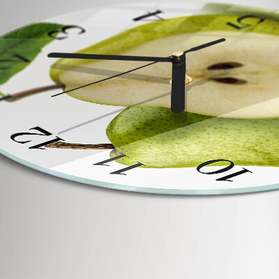 Round wall clock Pears