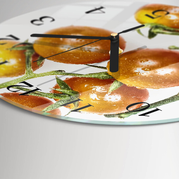 Round wall clock Tomatoes