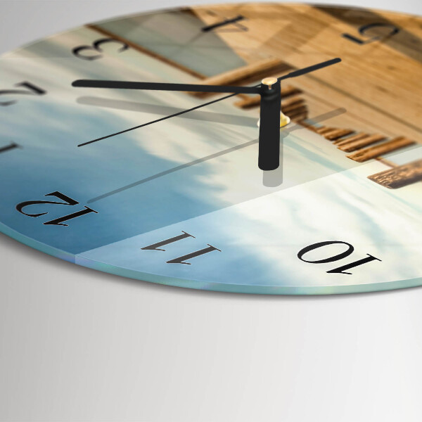 Round wall clock Bridge