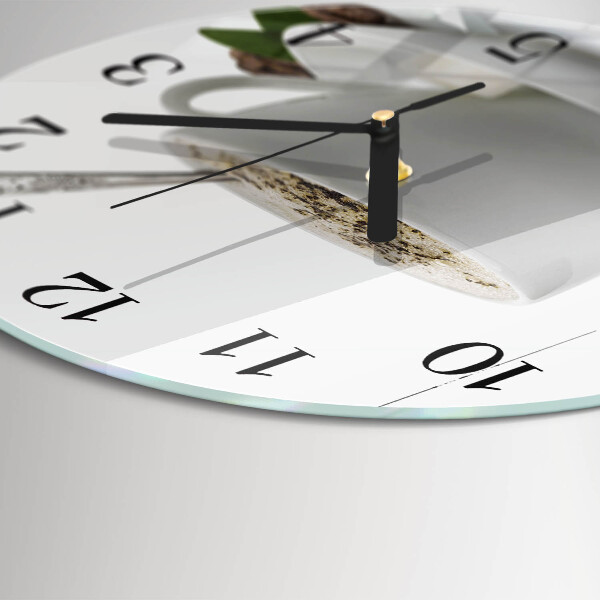 Round wall clock A Cup of Anise
