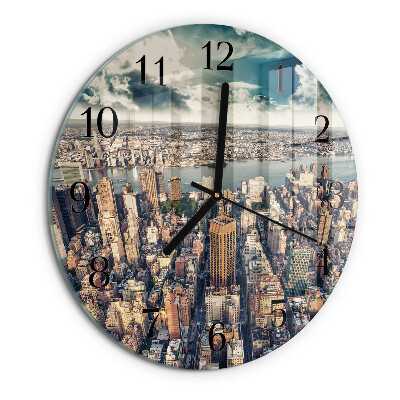 Round wall clock New York