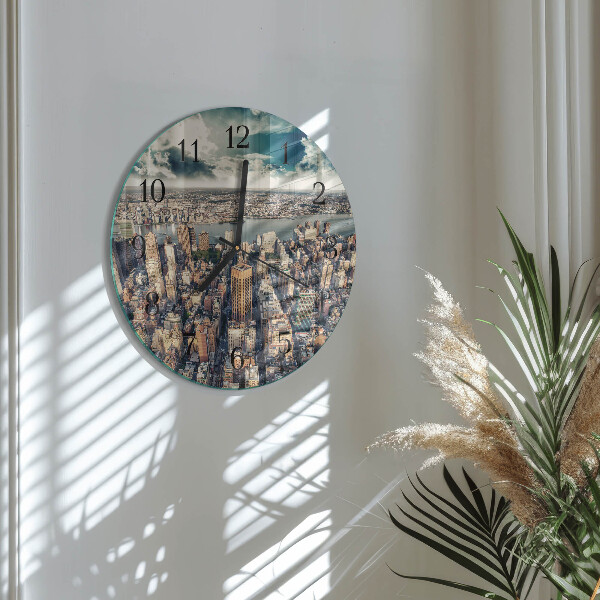 Round wall clock New York