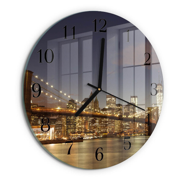 Round wall clock Night Light