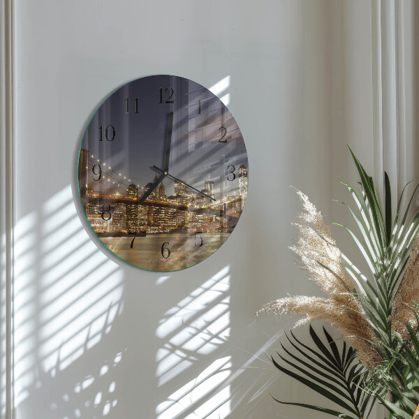 Round wall clock Night Light