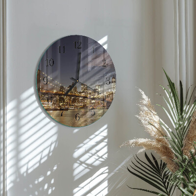 Round wall clock Night Light
