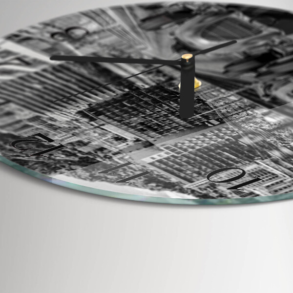 Round wall clock Race Car