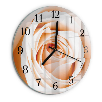Round wall clock Rose