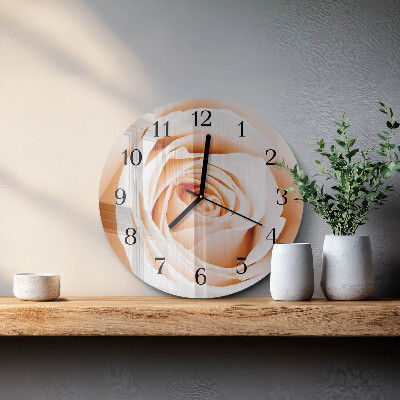 Round wall clock Rose